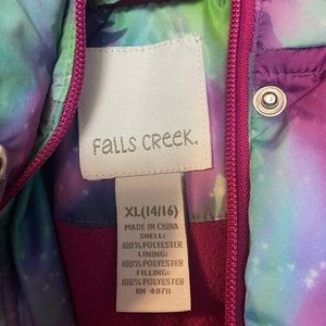 Girls winter jacket good condition